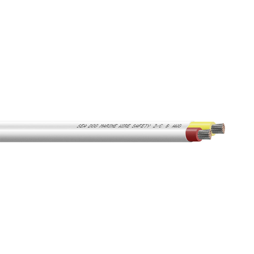 Sea-Dog 6/2 AWG Flat Duplex Safety Wire - 100' - Deckhand Marine Supply