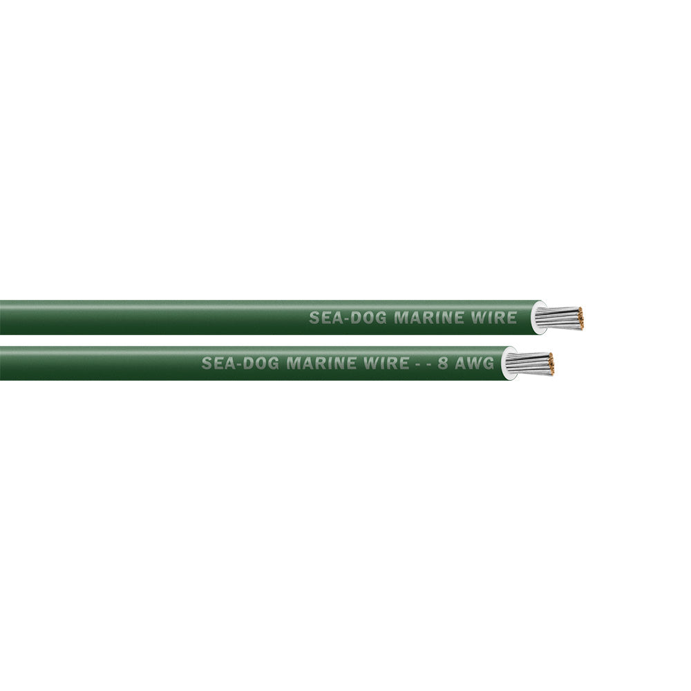 Se-Dog 8 AWG Green Primary Wire - 500' - Deckhand Marine Supply
