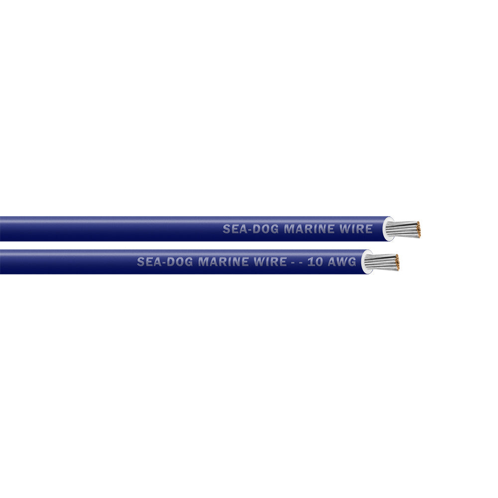 Sea-Dog 10 AWG Dark Blue Primary Wire - 25' - Deckhand Marine Supply