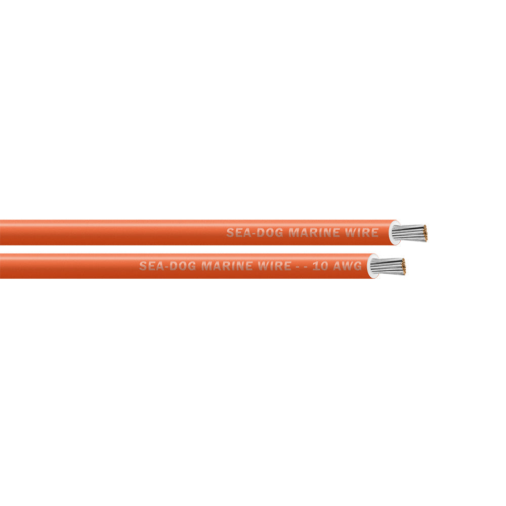 Sea-Dog 10 AWG Orange Primary Wire - 250' - Deckhand Marine Supply