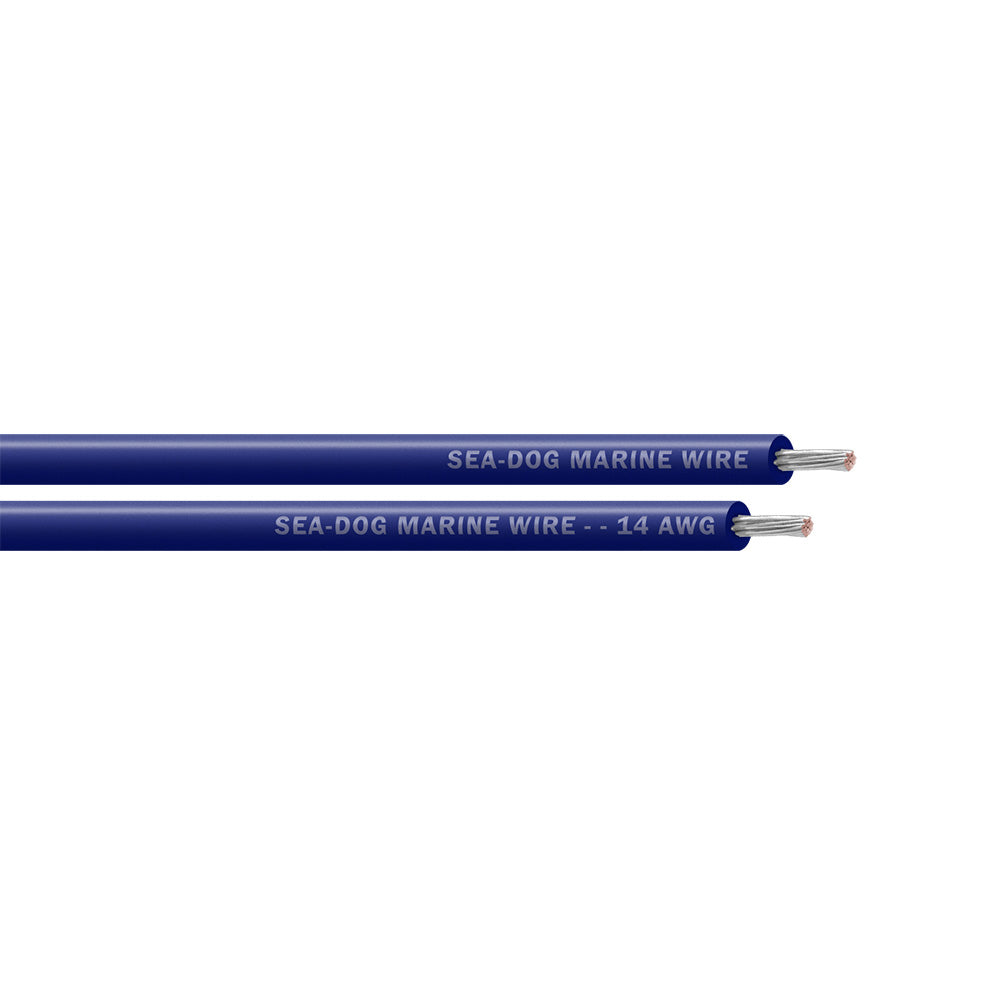 Sea-Dog 14 AWG Dark Blue Primary Wire - 500' - Deckhand Marine Supply