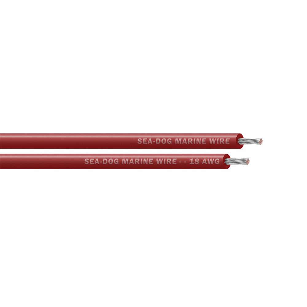 Sea-Dog 18 AWG Red Primary Wire - 250' - Deckhand Marine Supply