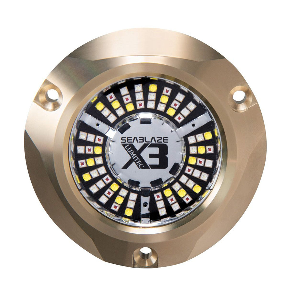 Lumitec SeaBlaze X3 LED Underwater Light - Spectrum - Deckhand Marine Supply