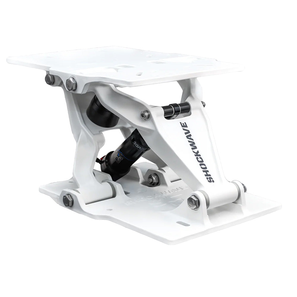 Shockwave S5-LW Suspension Base - White - Deckhand Marine Supply