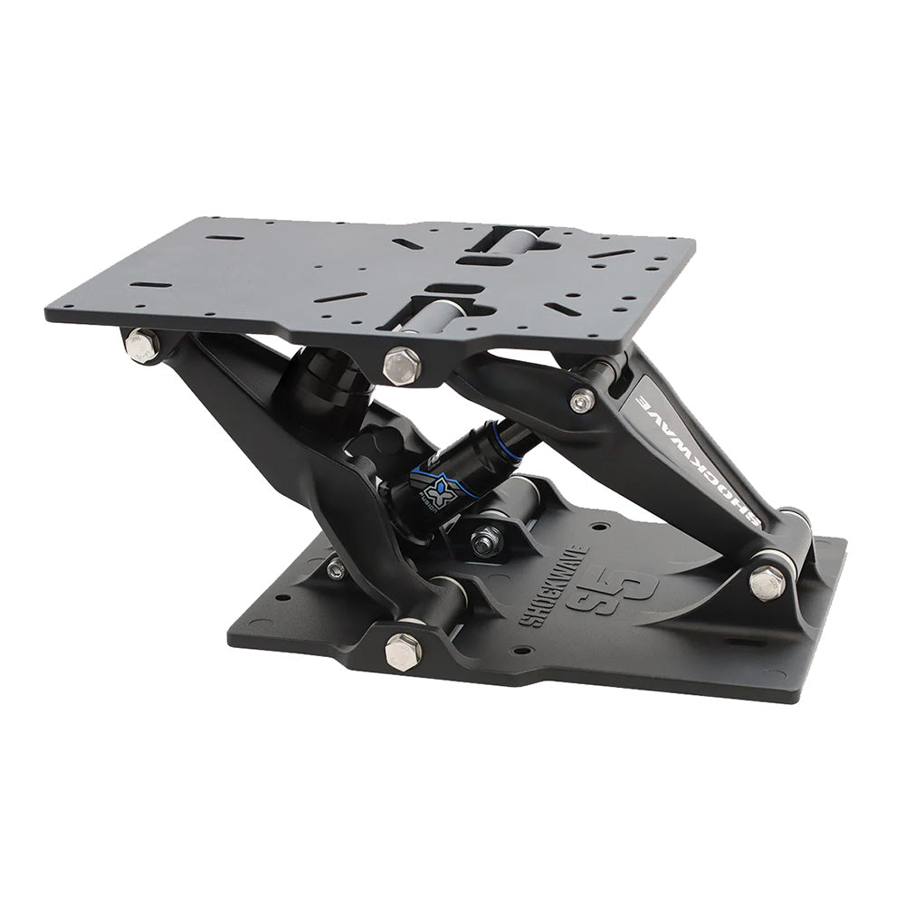 Shockwave S5-LW Suspension Base - Black - Deckhand Marine Supply