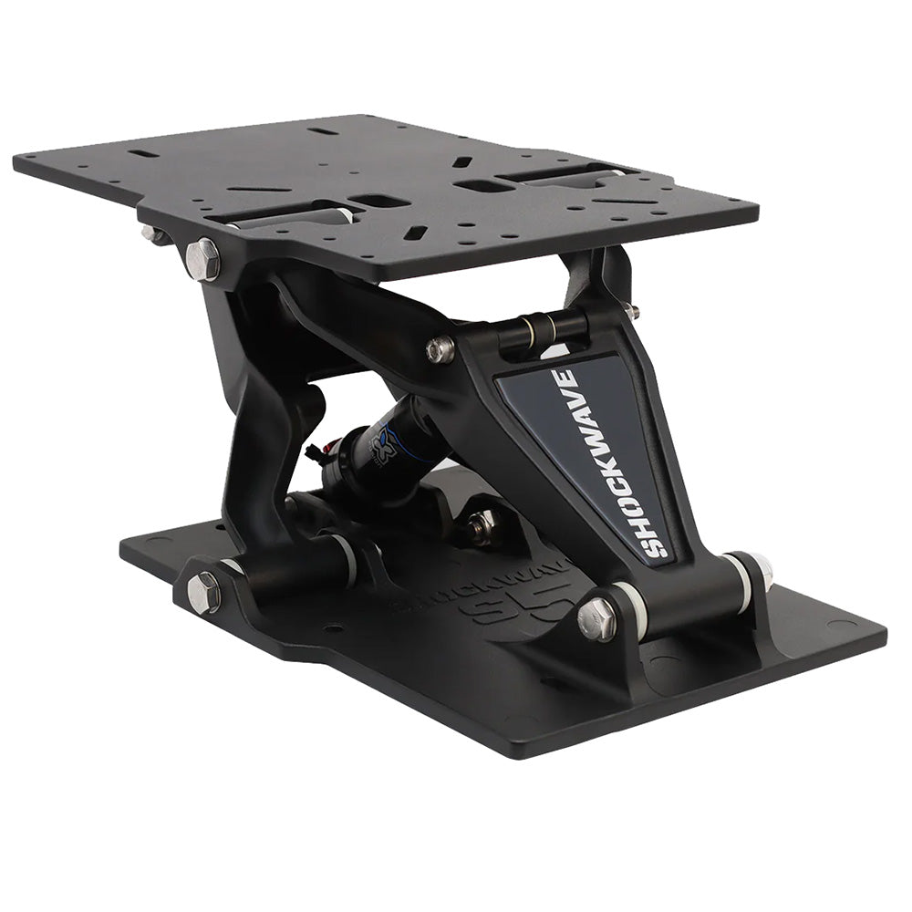 Shockwave S5-LW Suspension Base - Black - Deckhand Marine Supply