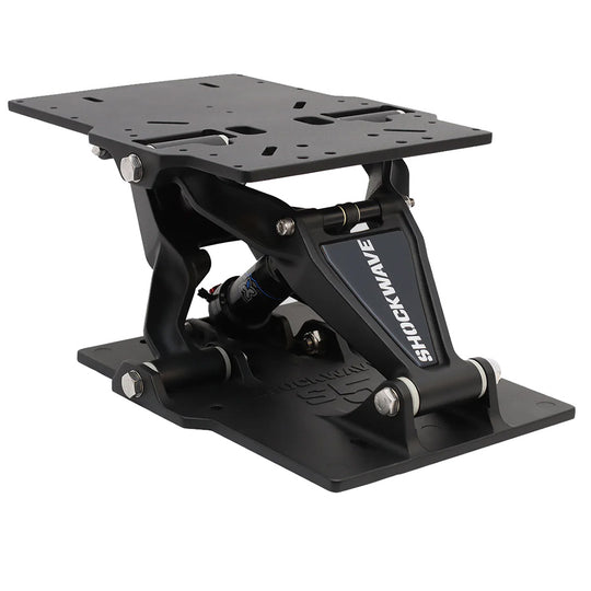 Shockwave S5-LW Suspension Base - Black - Deckhand Marine Supply