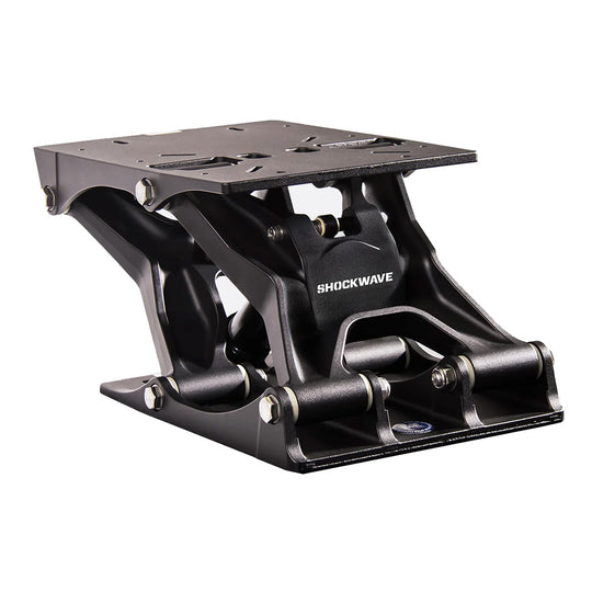 Shockwave S5-AL Suspension Base - Black - Deckhand Marine Supply