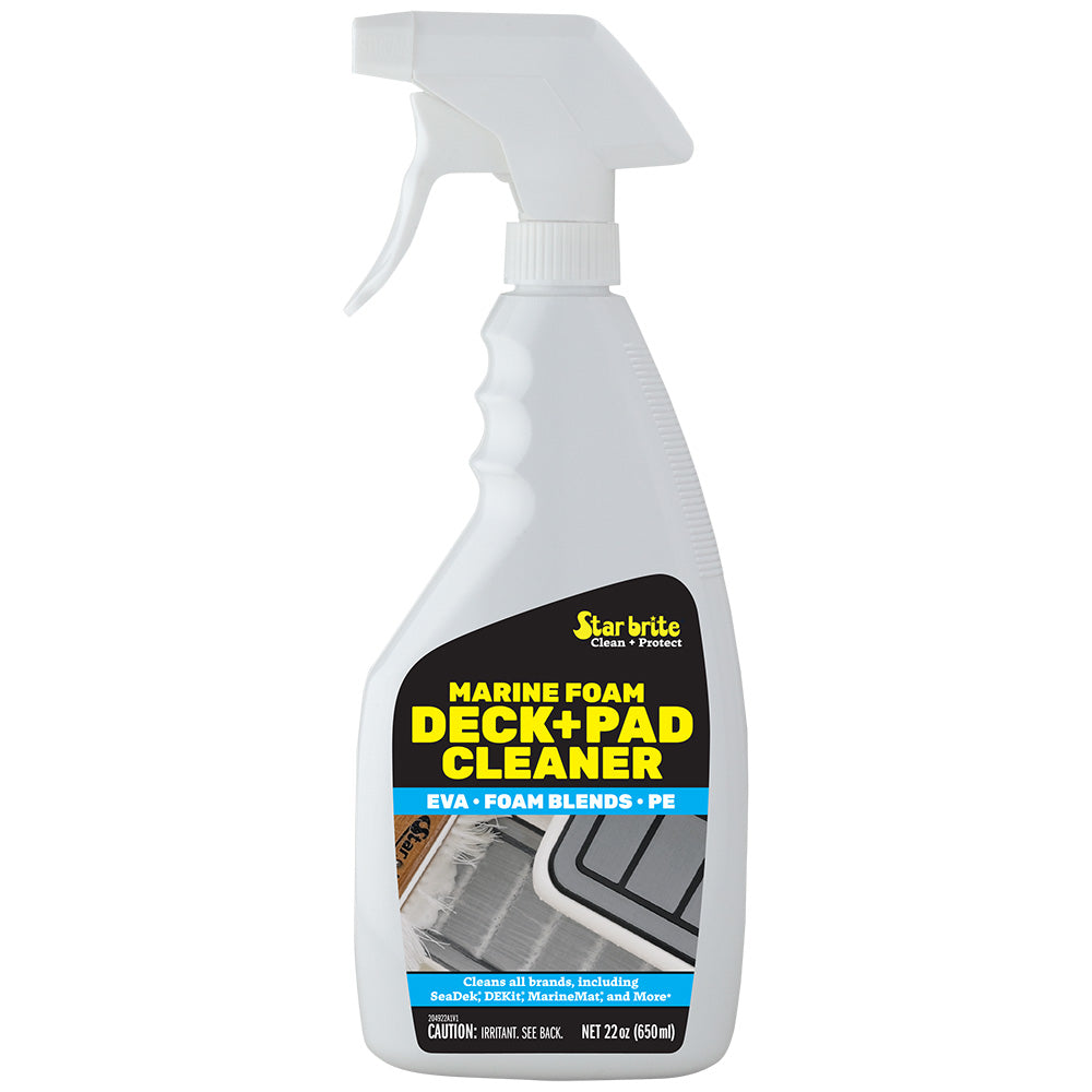 Star brite Marine Foam Deck + Pad Cleaner - 22 oz - Deckhand Marine Supply
