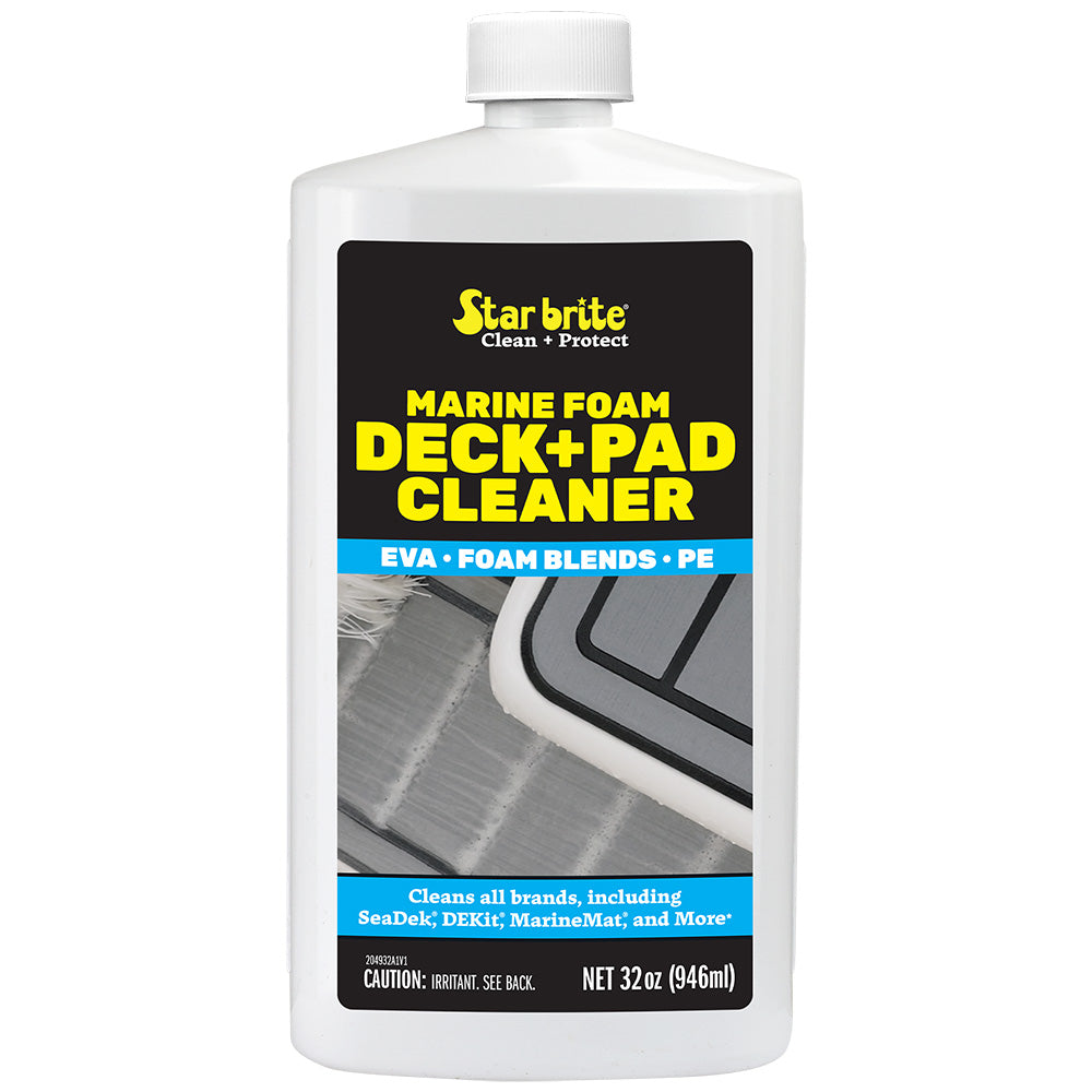 Star brite Marine Foam Deck + Pad Cleaner - 32 oz - Deckhand Marine Supply