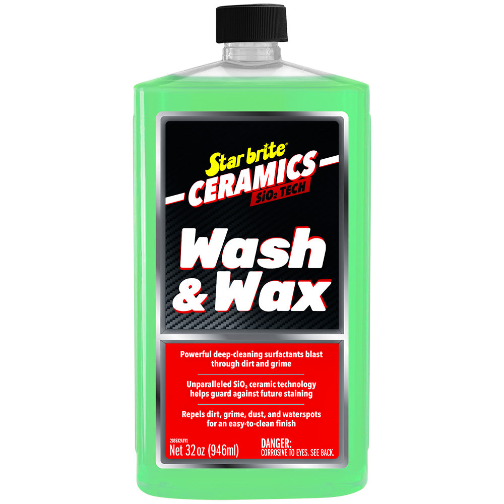 Star brite Ceramics Wash  Wax - Watermelon Scent - 32 oz - Deckhand Marine Supply