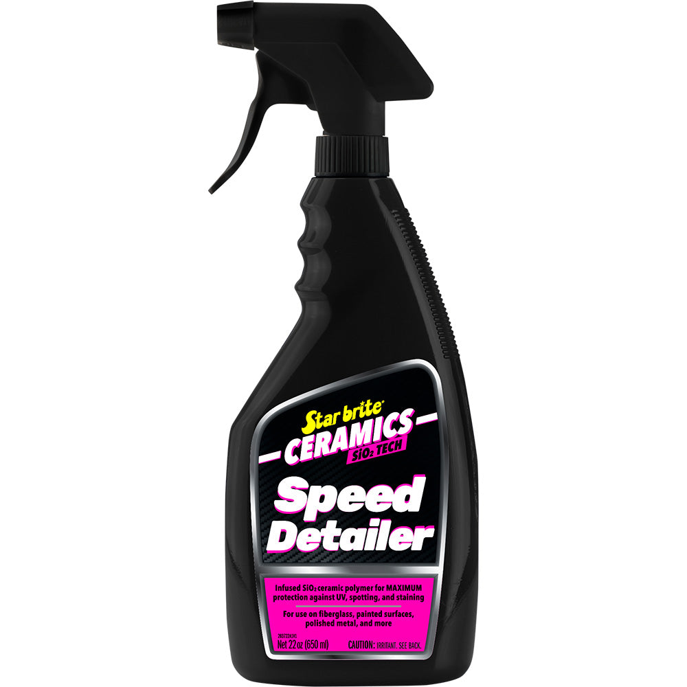 Star brite Ceramics Speed Detailer - Si02 Infused - Cherry Scent - 22 oz - Deckhand Marine Supply