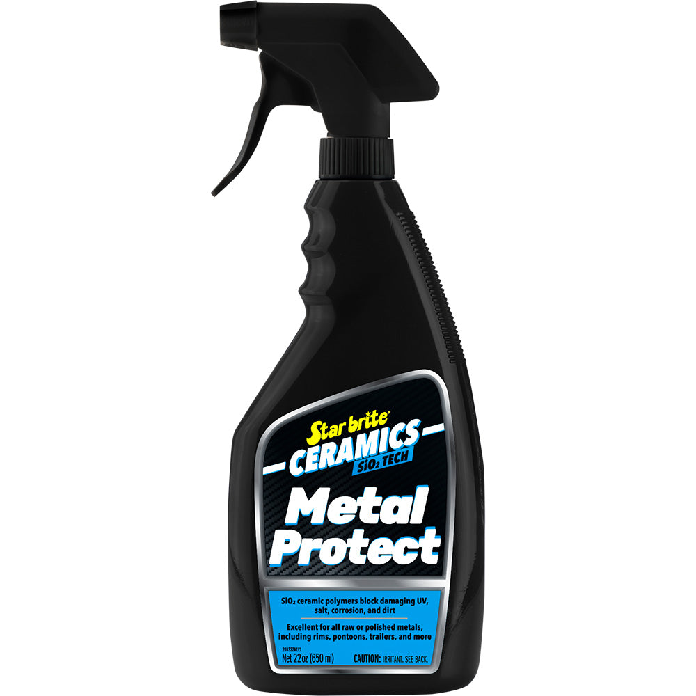 Star brite Ceramic Metal Protect - Si02 Polymer Protection - 22 oz - Deckhand Marine Supply