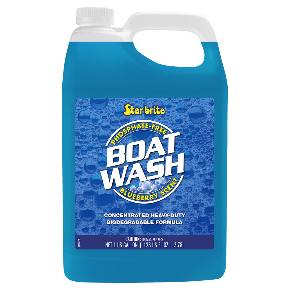 Star brite Concentrated Boat Wash - Blueberry Scent - 1 Gallon - Deckhand Marine Supply