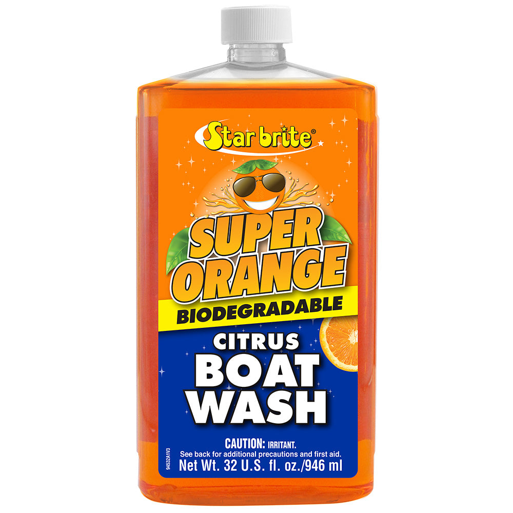 Star brite Super Orange Citrus Boat Wash Concentrate - 32 oz - Deckhand Marine Supply