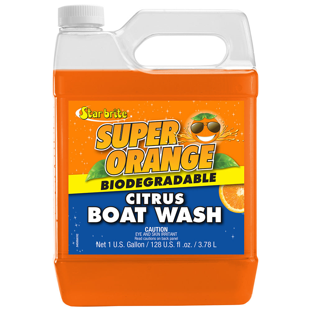 Star brite Super Orange Citrus Boat Wash Concentrate - 1 Gallon - Deckhand Marine Supply