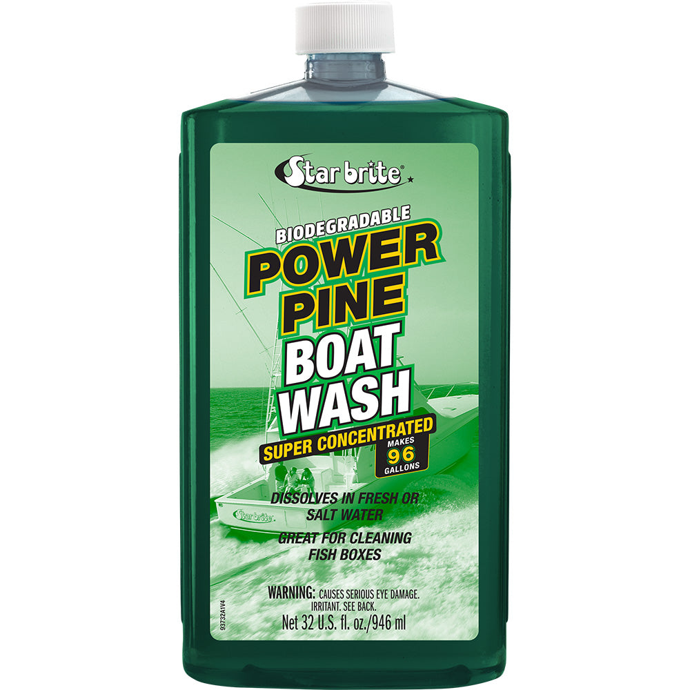 Star brite Power Pine Boat Wash - Concentrated Marine Grade Formula - 32 oz - Deckhand Marine Supply