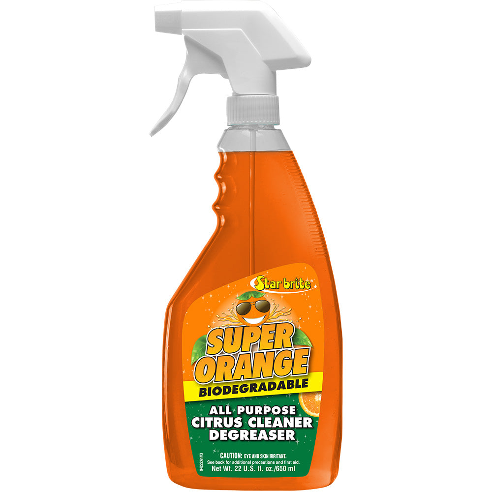 Star brite Super Orange All Purpose Citrus Cleaner Degreaser - 22 oz - Deckhand Marine Supply