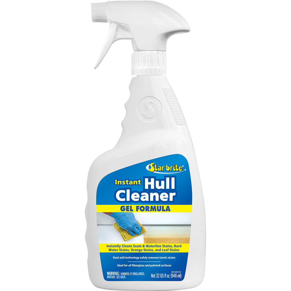 Star brite Instant Hull Cleaner - Easy to Use Gel Formula - 32 oz - Deckhand Marine Supply