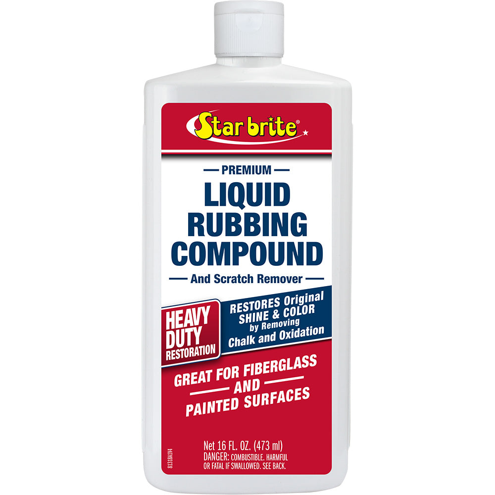 Star brite Liquid Rubbing Compound f/Heavy Duty Oxidation - 16 oz - Deckhand Marine Supply
