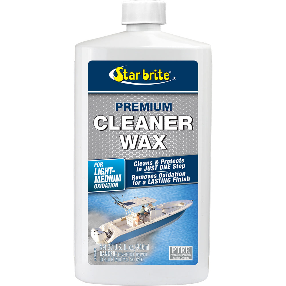 Star brite Premium Cleaner Wax - One-Step - 32 oz - Deckhand Marine Supply