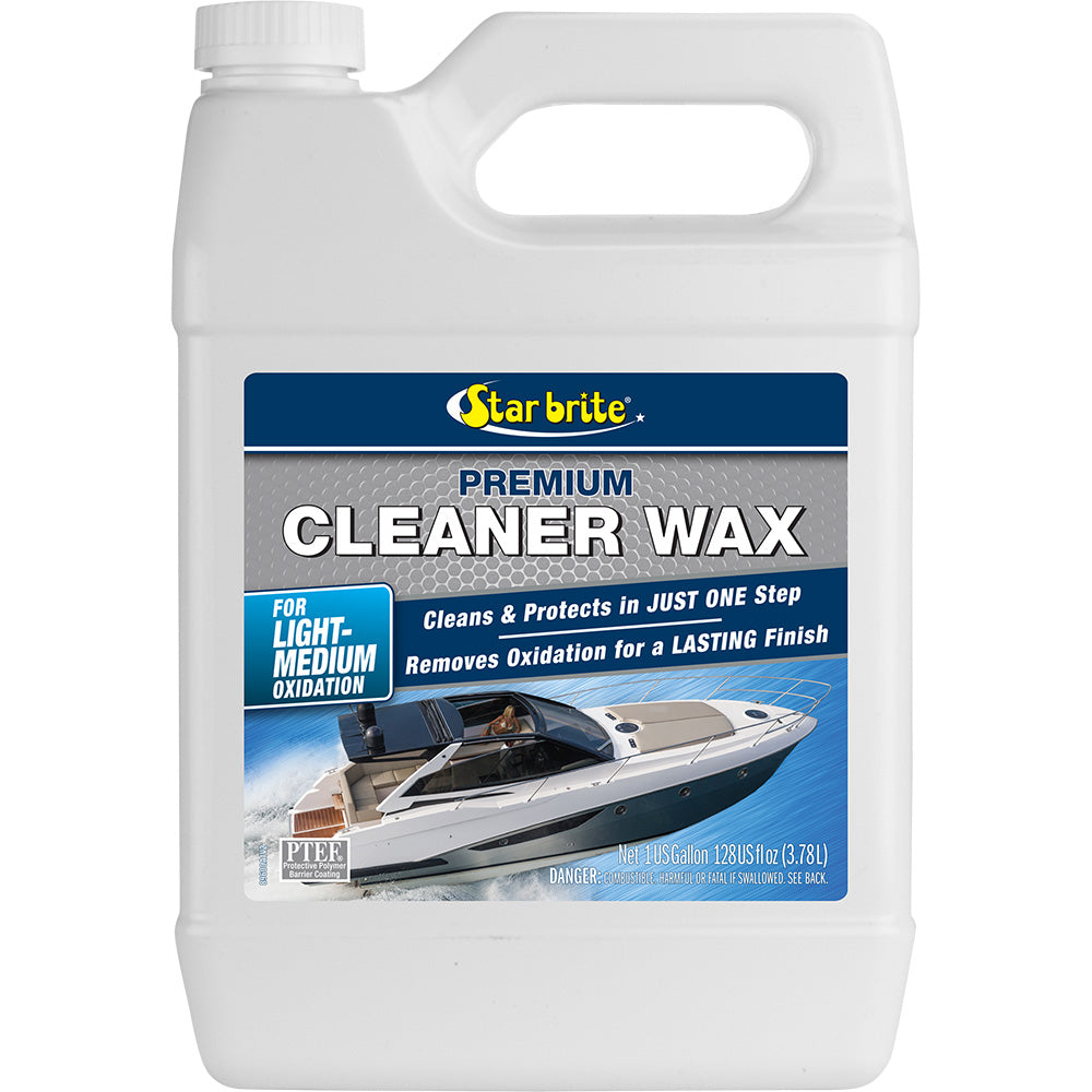 Star brite Premium Cleaner Wax - One-Step - 1 Gallon - Deckhand Marine Supply