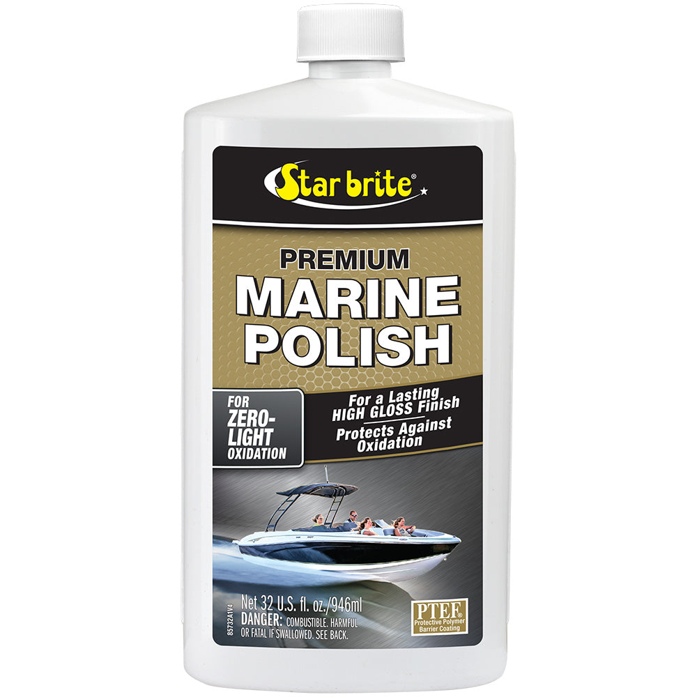 Star brite Premium Marine Polish - UV Protection  High Gloss Finish - 32 oz - Deckhand Marine Supply