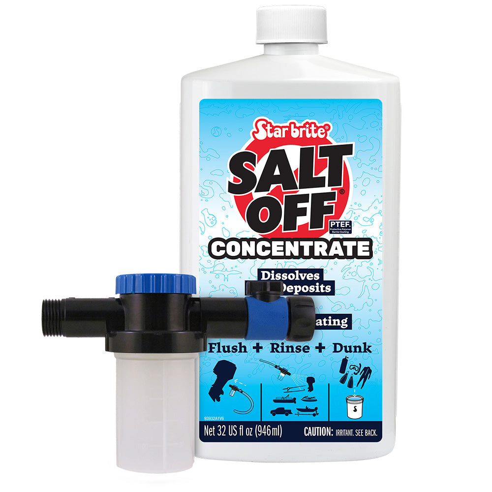 Star brite Salt Off Concentrate Kit w/Applicator - 32 oz - Deckhand Marine Supply