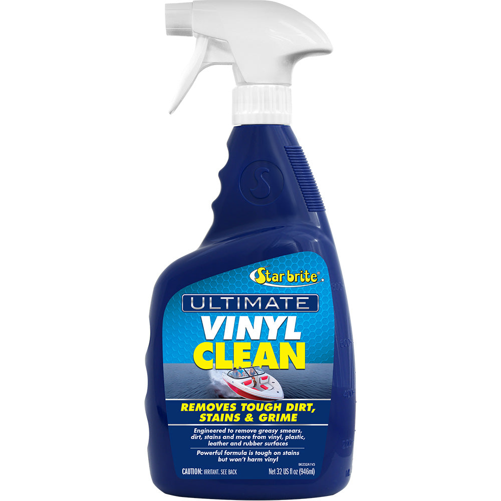 Star brite Ultimate Vinyl Clean Spray - Multi-Surface Cleaner - 32 oz - Deckhand Marine Supply