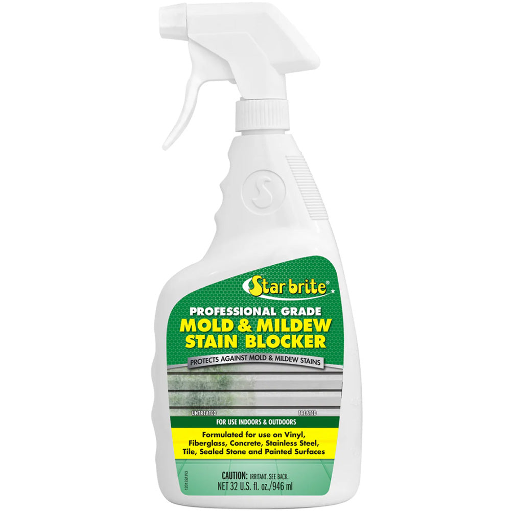 Star brite Professional Grade Mold  Mildew Stain Blocker - 32 oz - Deckhand Marine Supply