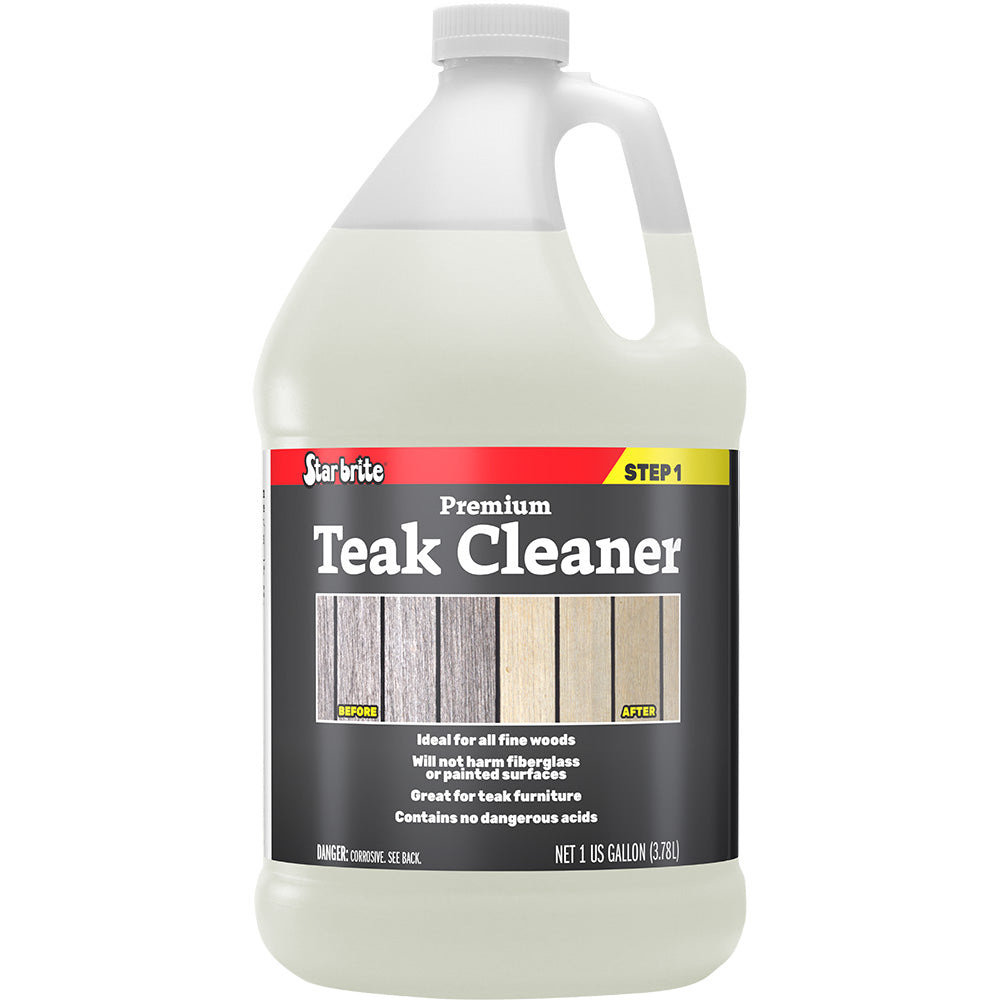 Star brite Premium Teak Cleaner - 1 Gallon - Deckhand Marine Supply