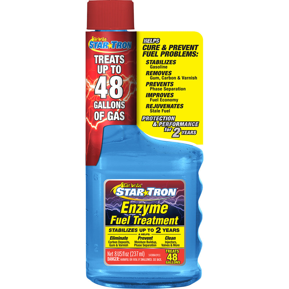 Star brite Star-Tron Enzyme Fuel Treatment - Small Engine Formula - 8 oz - Deckhand Marine Supply