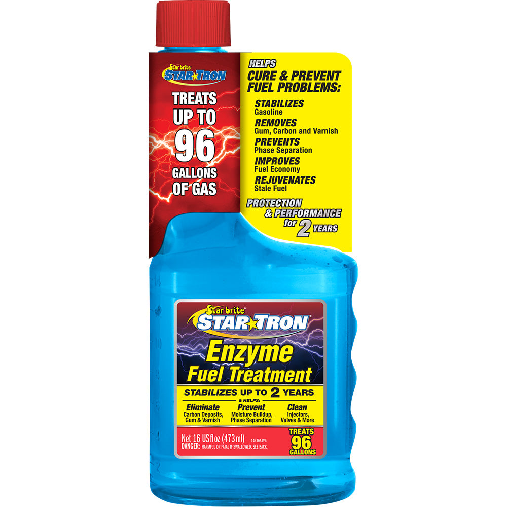 Star brite Star-Tron Enzyme Fuel Treatment - Small Engine Formula - 16 oz - Deckhand Marine Supply