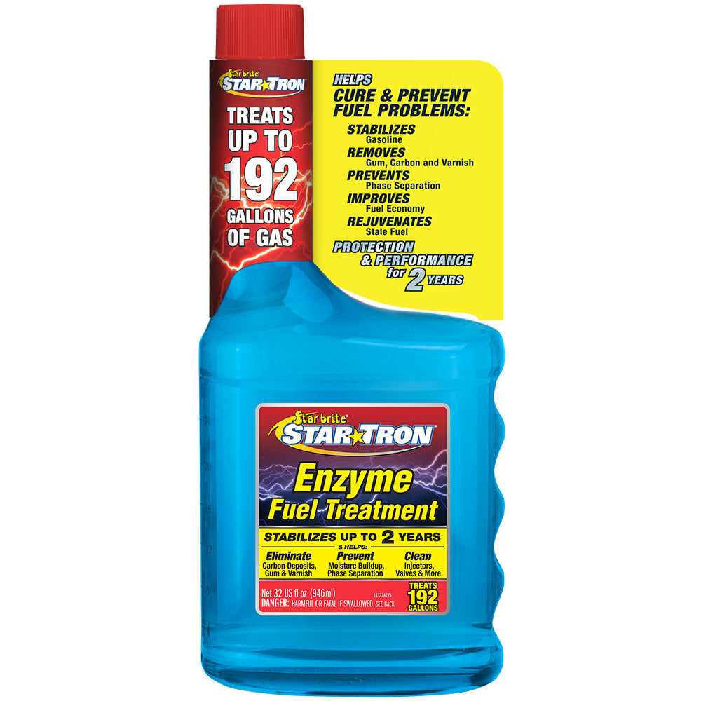 Star brite Star-Tron Enzyme Fuel Treatment - Small Engine Formula - 32 oz - Deckhand Marine Supply