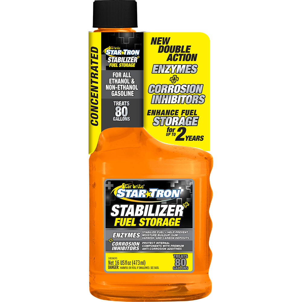 Star brite Star-Tron Stabilizer+ Fuel Storage  Corrosion Protection - 16 oz - Deckhand Marine Supply