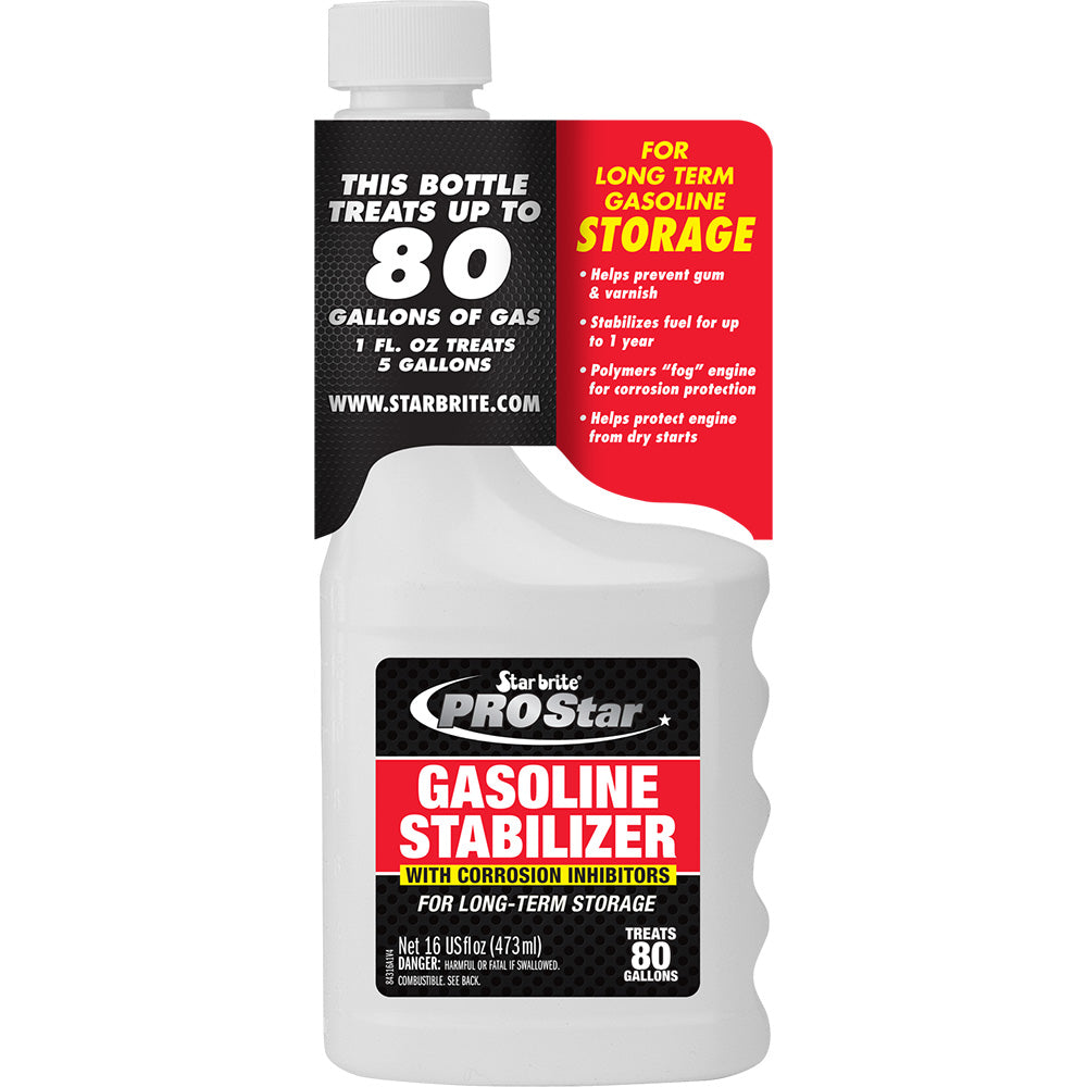 Star brite PRO Star Gas Stabilizer w/Corrosion Inhibitors - 16 oz - Deckhand Marine Supply