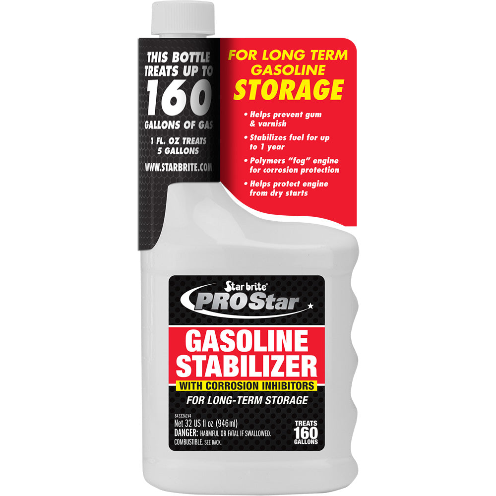 Star brite PRO Star Gas Stabilizer w/Corrosion Inhibitors - 32 oz - Deckhand Marine Supply