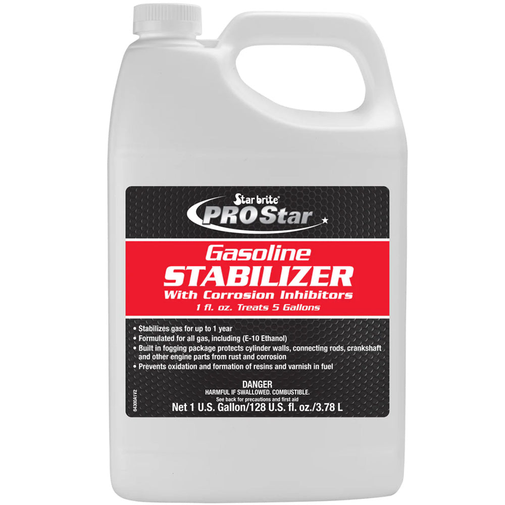 Star brite PRO Star Gas Stabilizer w/Corrosion Inhibitors - 1 Gallon - Deckhand Marine Supply