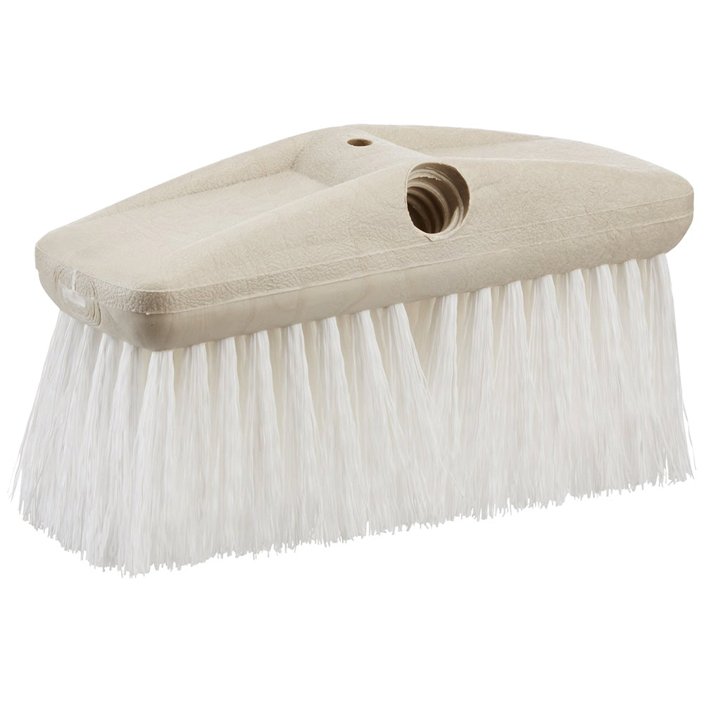 Star brite 8" Heavy Duty Stiff Wash Brush - Premium Deck Cleaning Brush - Deckhand Marine Supply