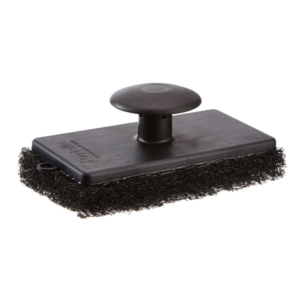 Star brite All-Purpose Coarse (Black) Scrubber Pad - Handle f/Boats - Deckhand Marine Supply