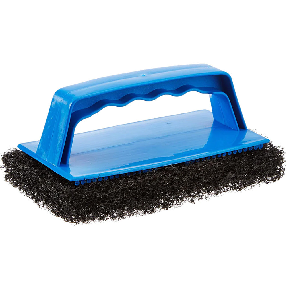 Star brite Coarse Black Scrub Pad w/Interchangeable Handle - Deckhand Marine Supply