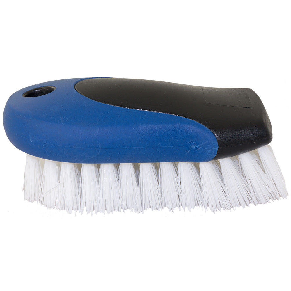 Star brite Dlx Non-Slip 6.5" Hand Scrub Brush f/Dirt  Grime Removal - Deckhand Marine Supply
