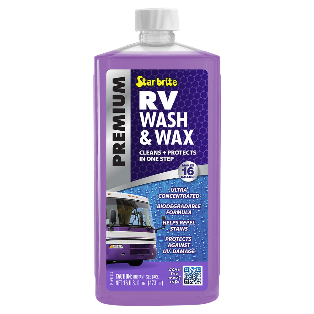 Star brite Premium RV Wash  Wax - 16 oz - Deckhand Marine Supply