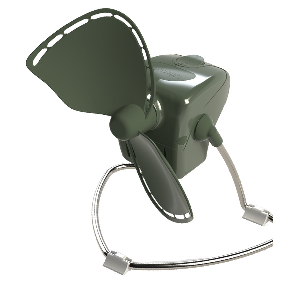 SEEKR by Caframo Chinook 707 Limited Edition 120V AC 2-Speed 7" Fan - Muse Green - Deckhand Marine Supply