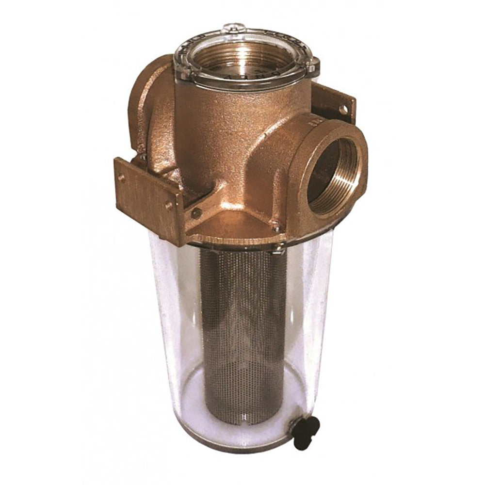 GROCO ARG-755 Series 3/4" Raw Water Strainer Stainless Steel Basket - Deckhand Marine Supply