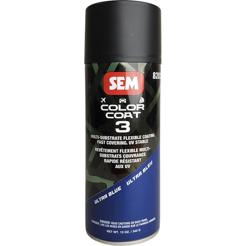 SEM Color Coat 3 - Ultra Blue - 12 oz - Deckhand Marine Supply
