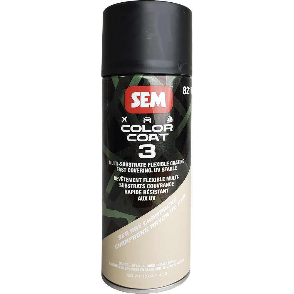 SEM Color Coat 3 - Sea Ray Champagne - 12 oz - Deckhand Marine Supply