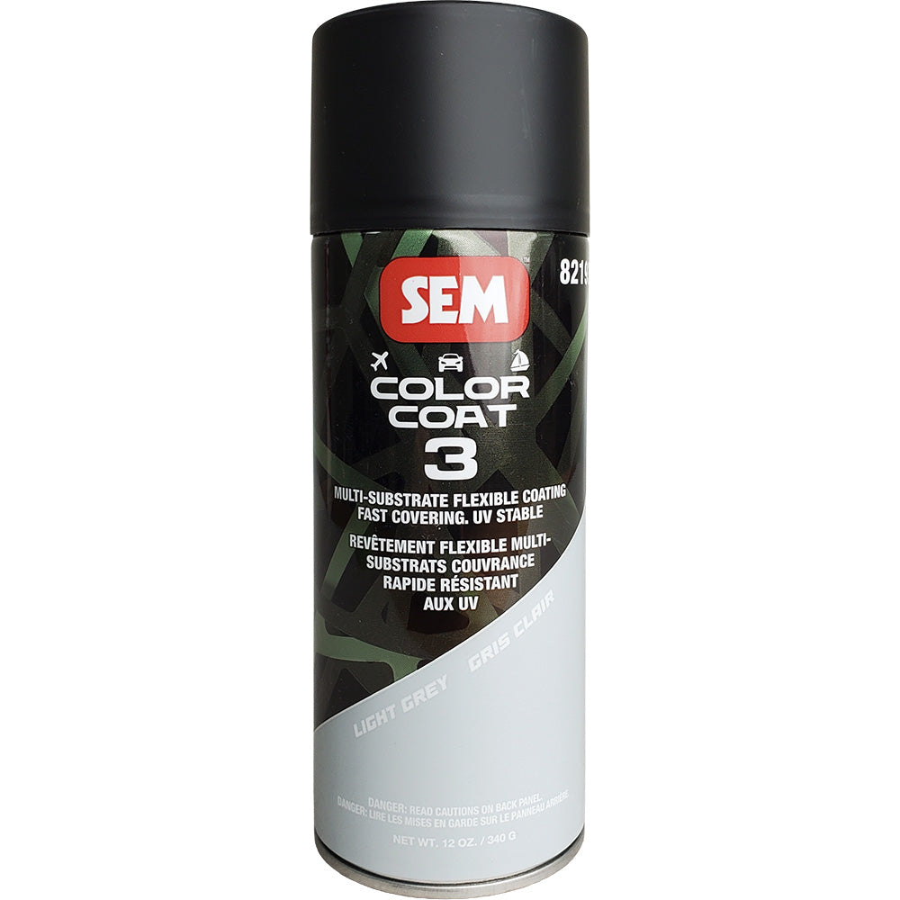 SEM Color Coat 3 - Light Grey - 12 oz - Deckhand Marine Supply
