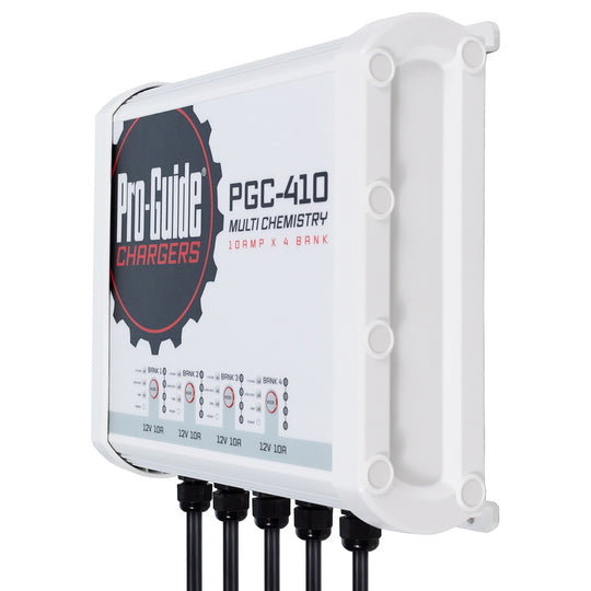 Pro-Guide 4 Bank On-Board Battery Charger - 12V - 40-Amp - Deckhand Marine Supply