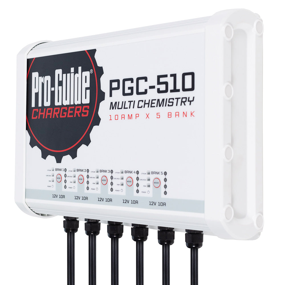 Pro-Guide 5 Bank On-Board Battery Charger - 12V - 40-Amp - Deckhand Marine Supply